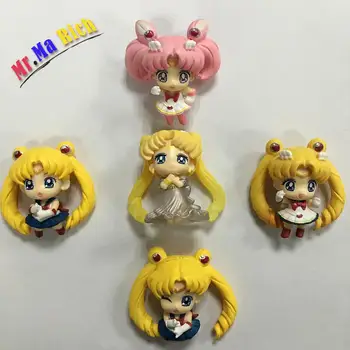 

5pcs/set Sailor Moon Tsukino Usagi Action Figure Pvc Collection Figures Toys For Christmas Gift Brinquedos