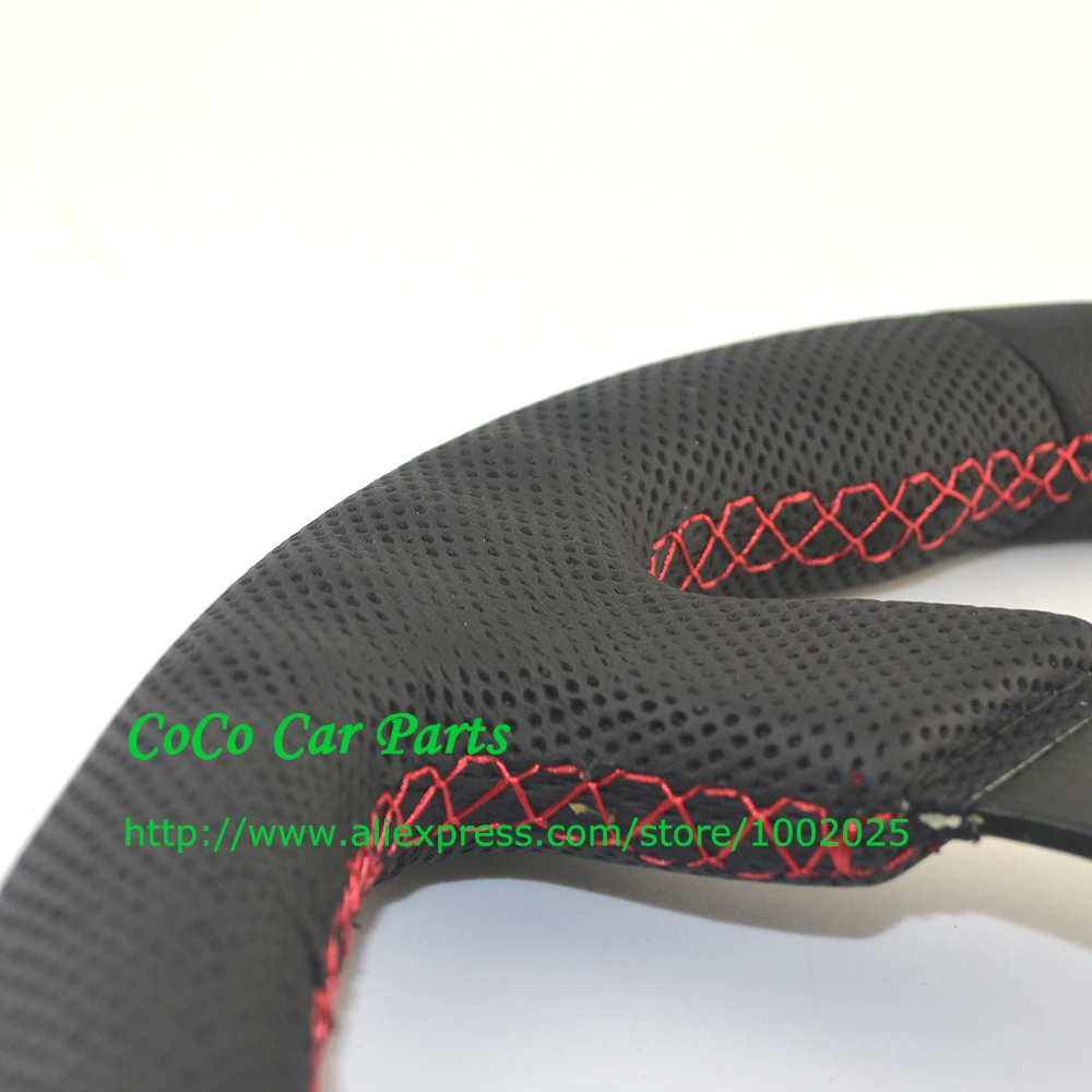 flat leather steering wheel (2)