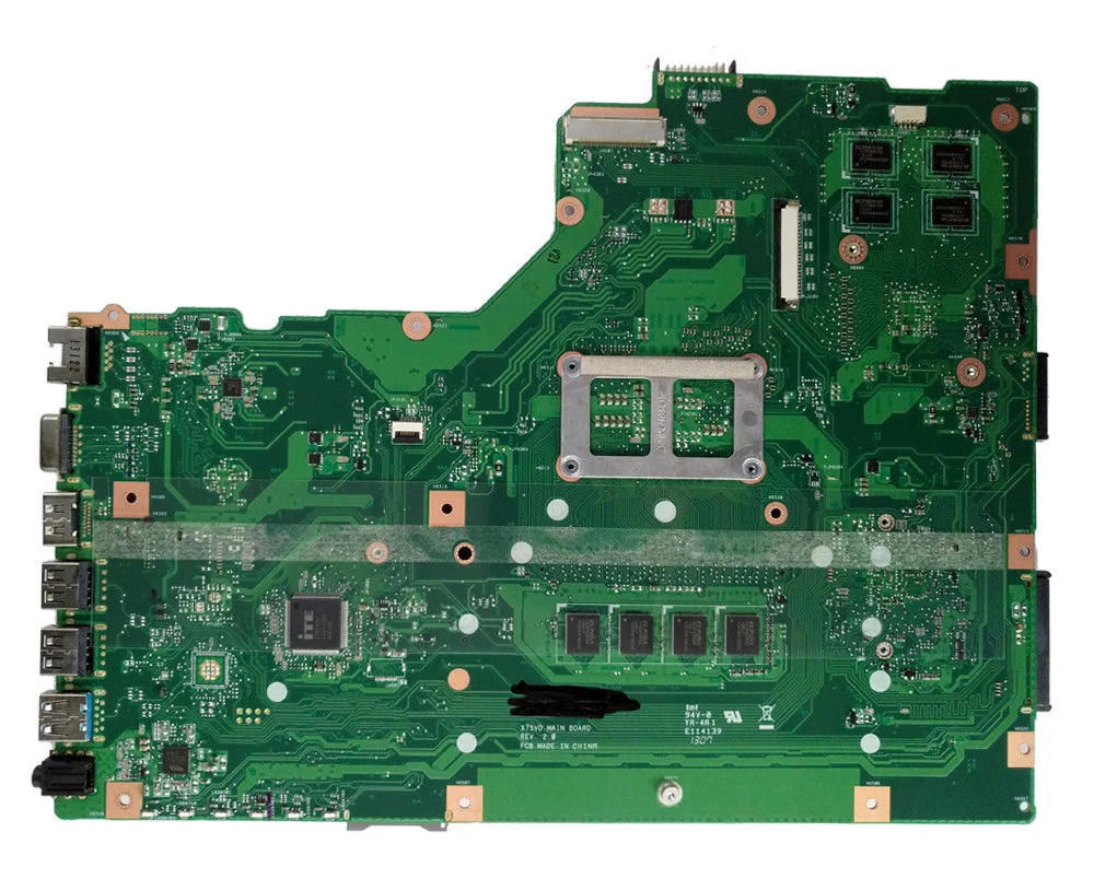 X75VD материнская плата REV 2 0 GT610 4g HM70 для For Asus X75VC ноутбука Тест 100% OK|Материнские