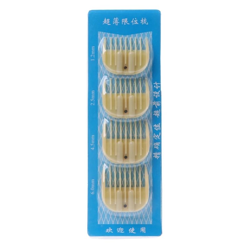 

4Pcs Replacement Trimmer Guide Comb Attachment For Electric Hair Clipper Shaver Tool
