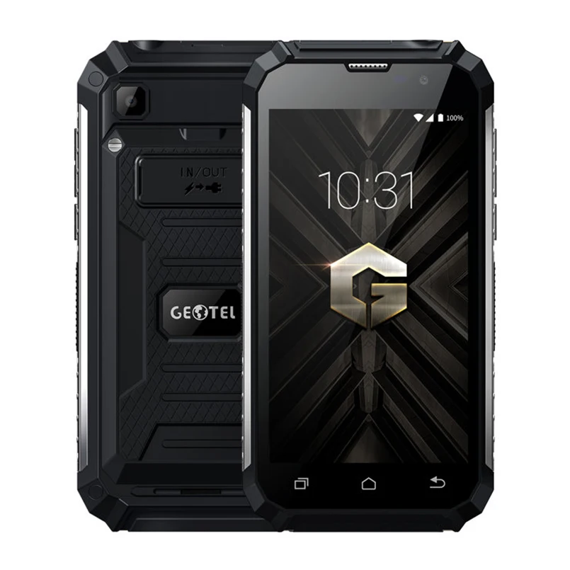 Geotel G1 мобильный телефон 7500 мАч банк питания 5 0 дюймов MTK6580A четырехъядерный Android 7 2
