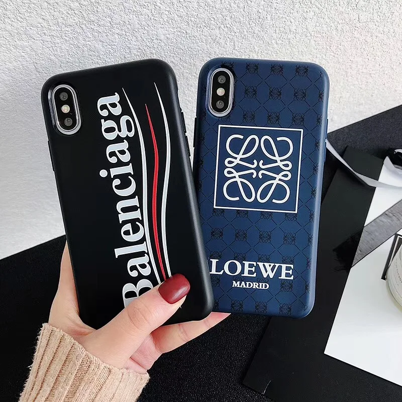 Fashion France Paris Famous Luxury Brand Phone Case For iphone 6 6S 7 8