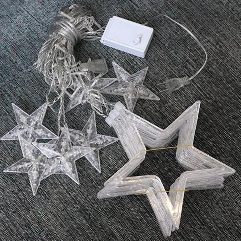 Led Christmas String Fairychristmas lights indoor  Plug Garland Lamp Decorations for Home Party Garden Wedding Holiday lighting (9)