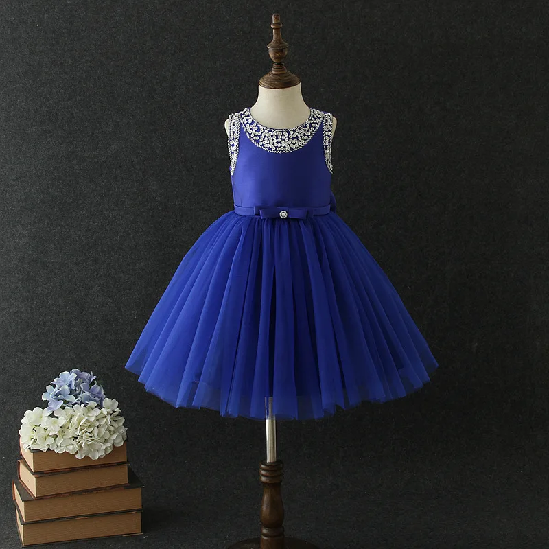 

2019 Casual Girls Dress Green O-Neck Princess Plain Colors Flower Girl Vestido for Party Clothes 3 4 5 6 7 8 9 10 Year RKF194030