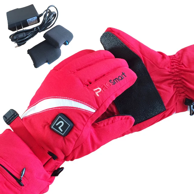 Electric Heating Gloves Battery Powered Mittens Mobile Power Bankin