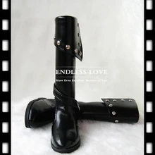 Красивые рыцарские кожаные сапоги с заклепками для BJD 1/4 MSD 1/3 SD10 SD13 BJD кукольная обувь SM29