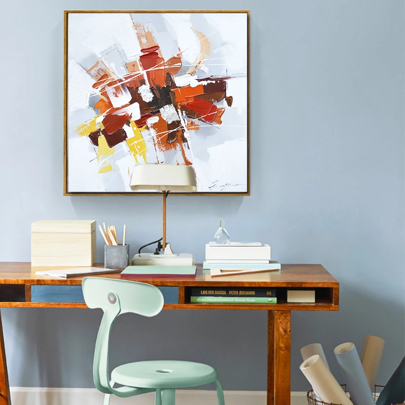 Us 22 9 Pop Colour Abstract Painting Wall Art Modern Picture Canvas Oil Painting Wall Art For Office Livingroom Bedroom Wall Decoration In Painting