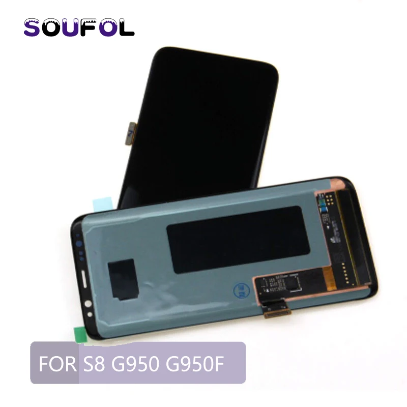 

For Samsung galaxy S8 Lcd Display Touch Screen Digitizer Assembly For Samsung S8 G950 G950F G950U G950W lcd Touch Screen