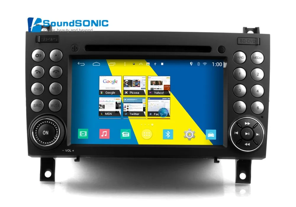 Best S160 Quad Core Android 4.4.4 Autoradio GPS Navi Multimedia Player For Mercedes R171 SLK200 SLK230 SLK250 SLK280 SLK300 SLK350 7