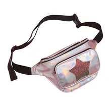 Модная женская сумка через плечо с карманами в виде звезды, легкая сумка на талию, сумки через плечо для женщин, bolso mujer P