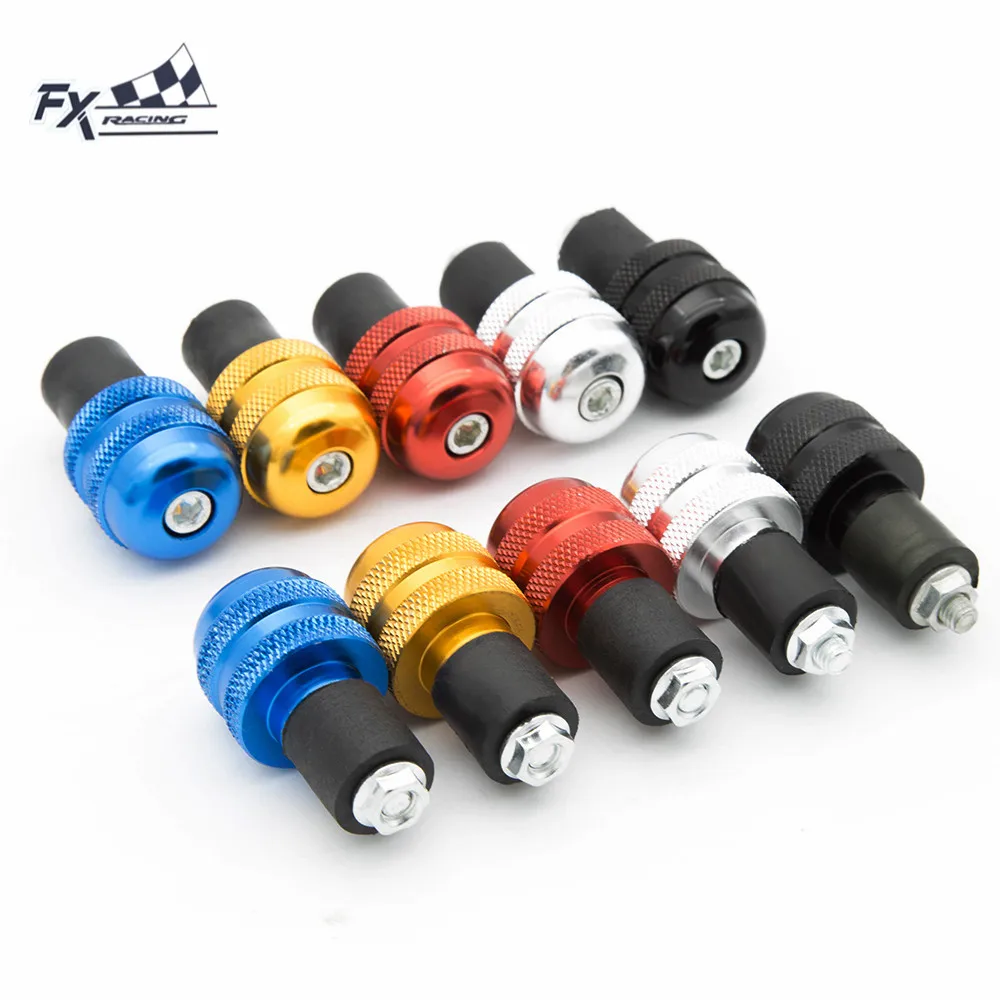

7/8" Motorcycle Counterweights Handlebars Grips Bar Ends Plug Cap For Honda cb190r shadow cb1000r CBR 250 300 600 954 929 1000
