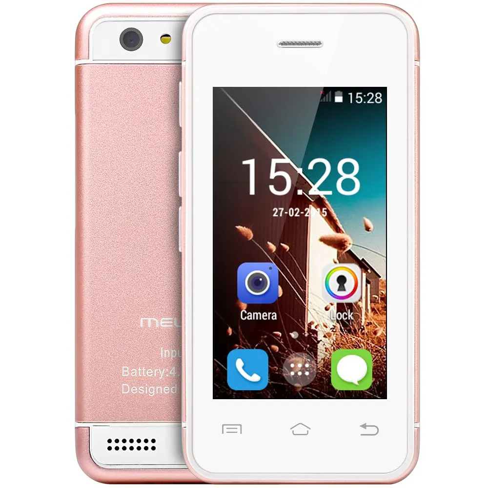Оригинальный melrose S9 androrid 4.4 мобильный телефон мини 3 г смартфон MT6572 Dual Core 1.2 ГГц 512
