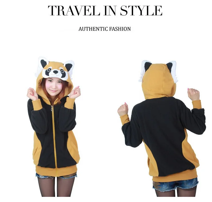 Толстовки с длинным рукавом и капюшоном на молнии|sweatshirt long sleeve|women hoodiesraccoon sweatshirt |