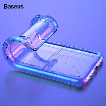 

Baseus Gradient Phone Case For iPhone Xs Max Coque Shockproof Soft Silicone Protective Back Cover For iPhone XS X S XR Capinhas
