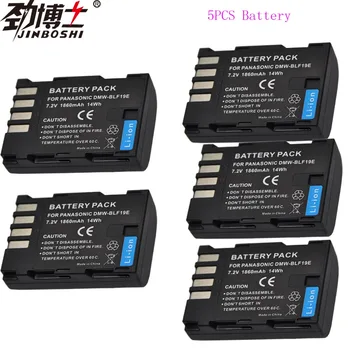 

5Pcs DMW-BLF19 DMW-BLF19E DMW-BLF19PP Replacement Li-ion Camera Battery for Panasonic Lumix GH3 GH4 GH5 DMC-GH3 DMC-GH4 DMC-GH5
