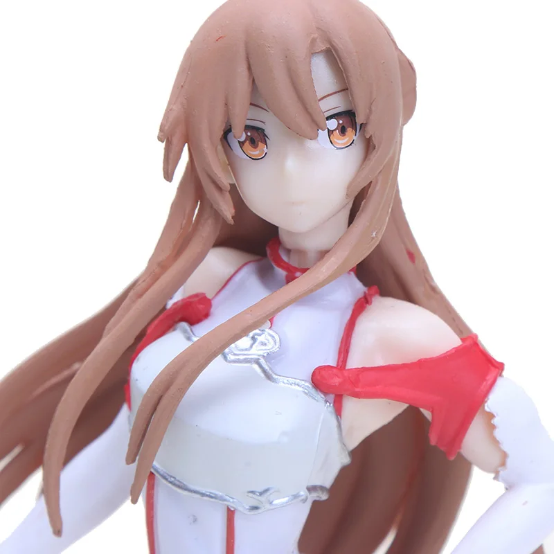18 см Sword Art Online SQ SAO Knights of the Blood League Асуна Кирито ПВХ фигурка модель игрушки|Игровые