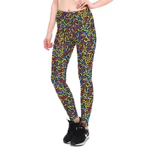 JIGERJOGER,, с принтом, с героями мультфильмов, сладостные штаны для девочек, тонкие леггинсы с Низким Поясом, беговые джеггинсы, быстросохнущая женская спортивная одежда