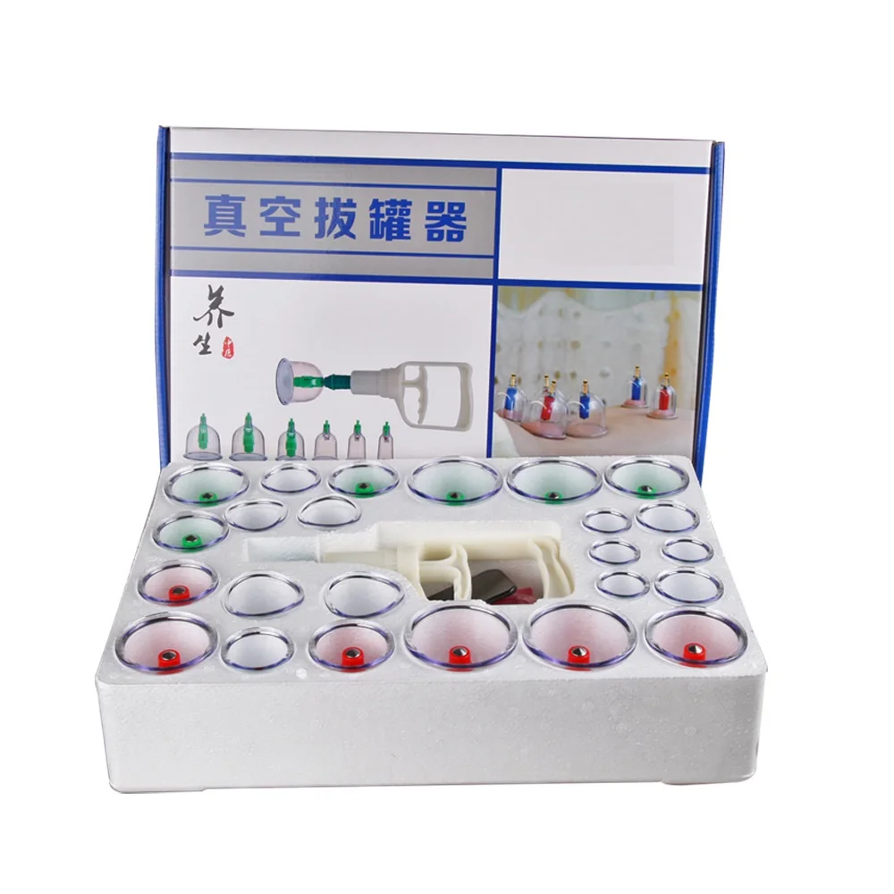 24pcs Massage Suction Cup Acupuncture Massager Cupping Therapy