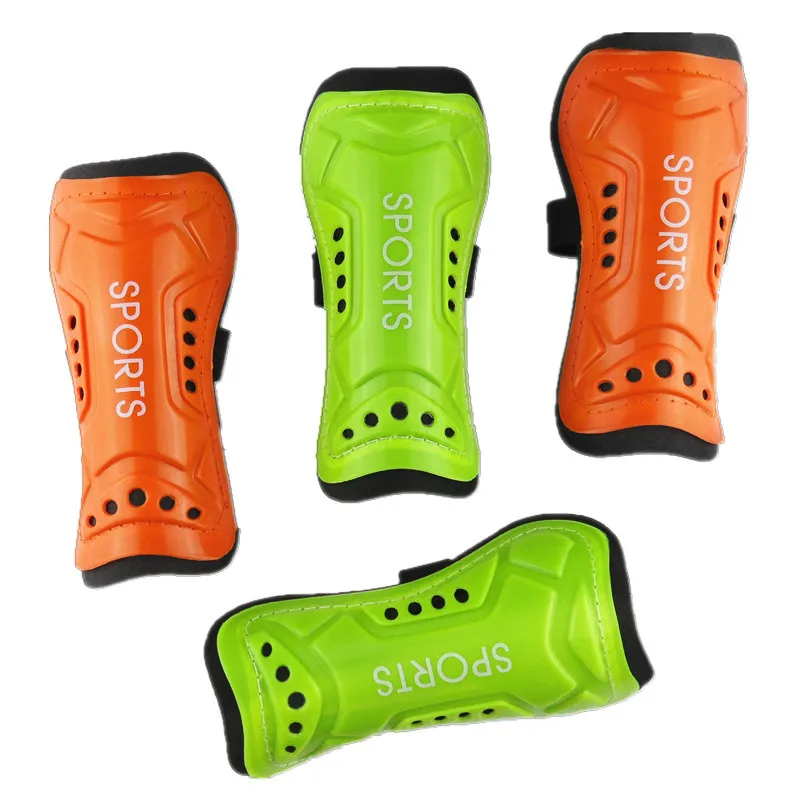 

1 pair adult professional soccer training shin guard Adjustable bandage leg shin pads protector football shinguards one size
