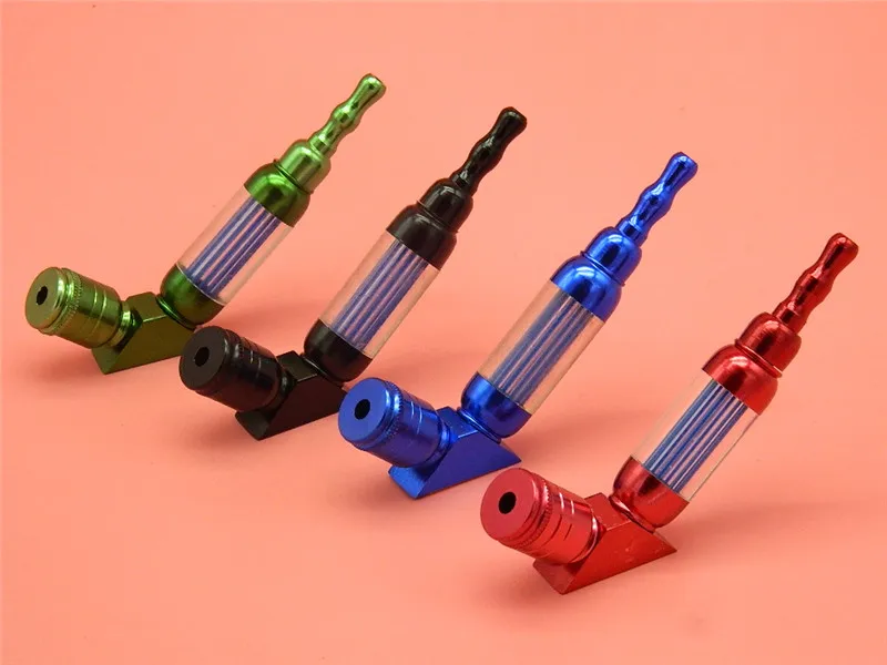 1PC Metal Plastic Portable smoking pipe for weed tobacco pipes top