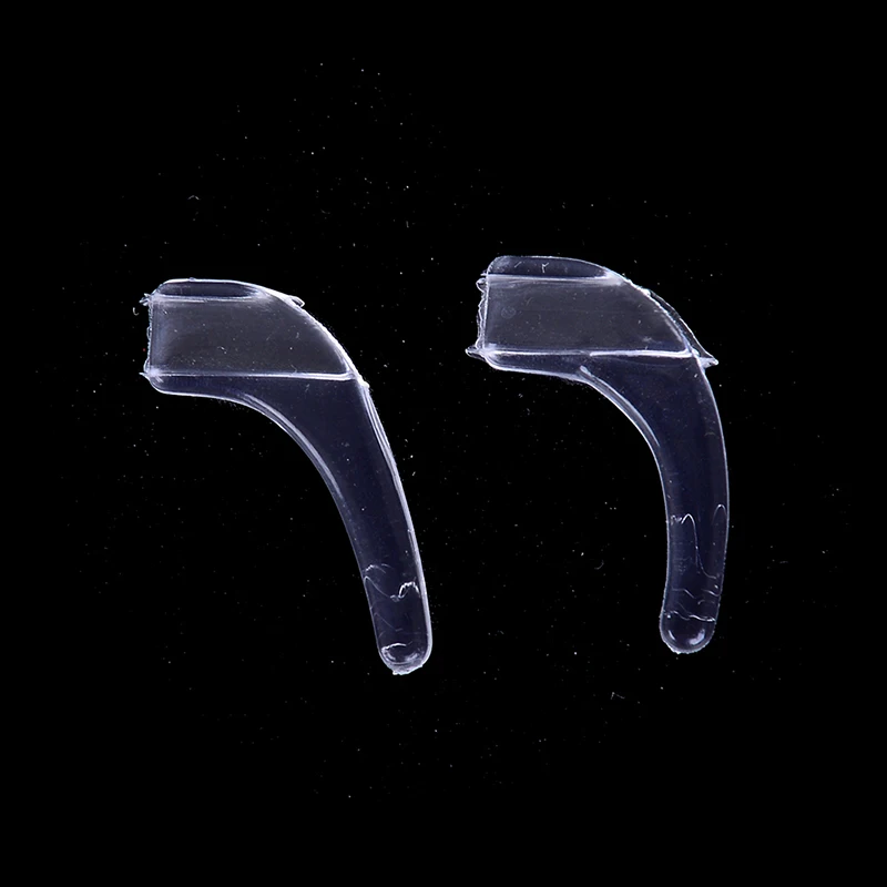 10pairs/set Silicone Ear Grip Hooks Anti Slip Holder For Eyeglasses