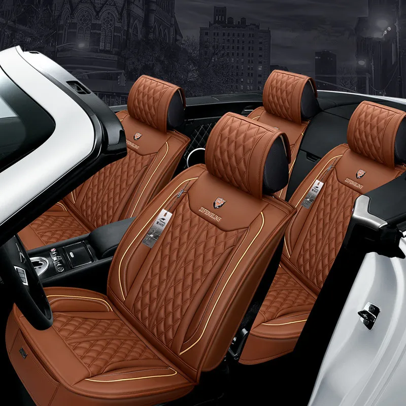 Luxury leather Four Seasons Car Seat Cushions Car Styling Car Seat