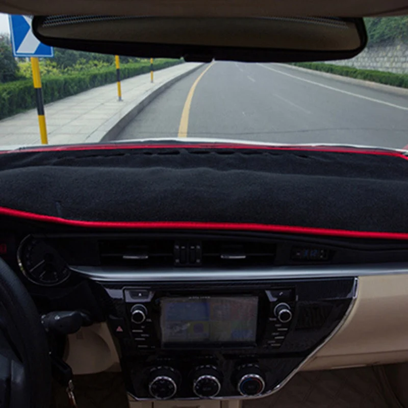 Чехол для приборной панели автомобиля Солнцезащитный коврик Toyota Corolla E140/E150 2006 2013