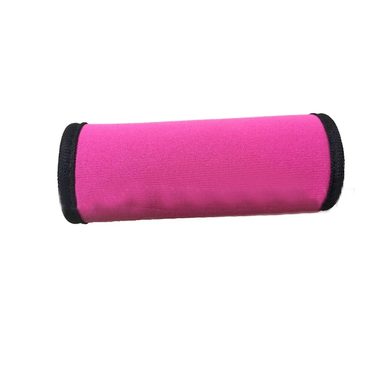 Тележка защитный рукав перчатка неопрен костюм чехол Чехол для ручки багажа хозяйка Путешествия Тележка чехол Аксессуары для путешествий запчасти - Цвет: Pink