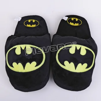 

Superhero Batman Superman Deadpool Spiderman Plush Shoes Home House Winter Slippers for Children Women Men