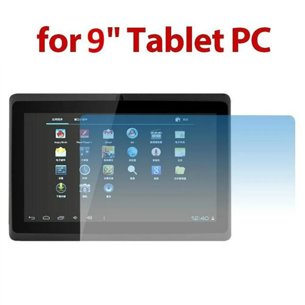 

Universal 9" Android Tablet HD Anti-fingerprint Screen Protector Film Cover Shield 2018 New