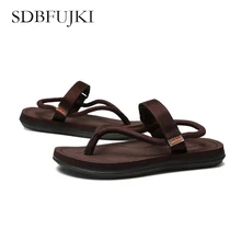 Summer Shoes Sandals Men Beach Slippers Men Flip Flops Black Outdoor Beach Sandals Casual Anti-skid Male sandals Size 5-11 Summer Shoes Sandals Men Beach Slippers Men Flip Flops Black Outdoor Beach Sandals Casual Anti-skid Male sandals Size 5-11