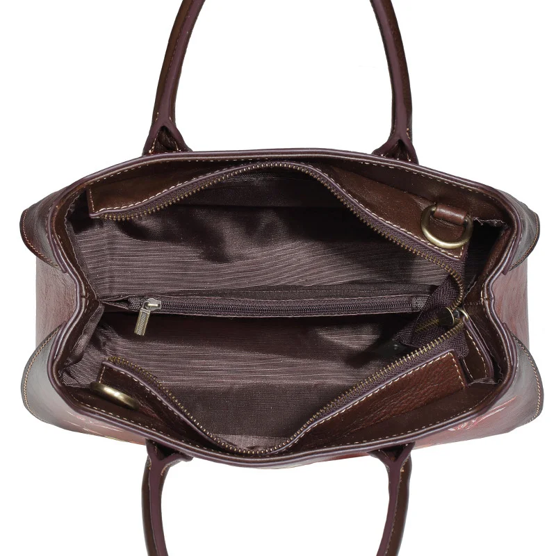 AETOO Vintage head-layer edrand women's bags, casual hand-colored handbags, ladies' postman bags