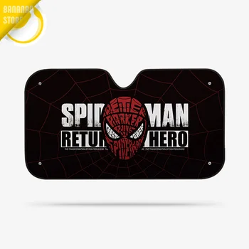 

Spider Man Avenger Marvel Car Windshield Sunshade Windscreen Cover Solar Protection Auto Zonnescherm Parasole Parasol Coche