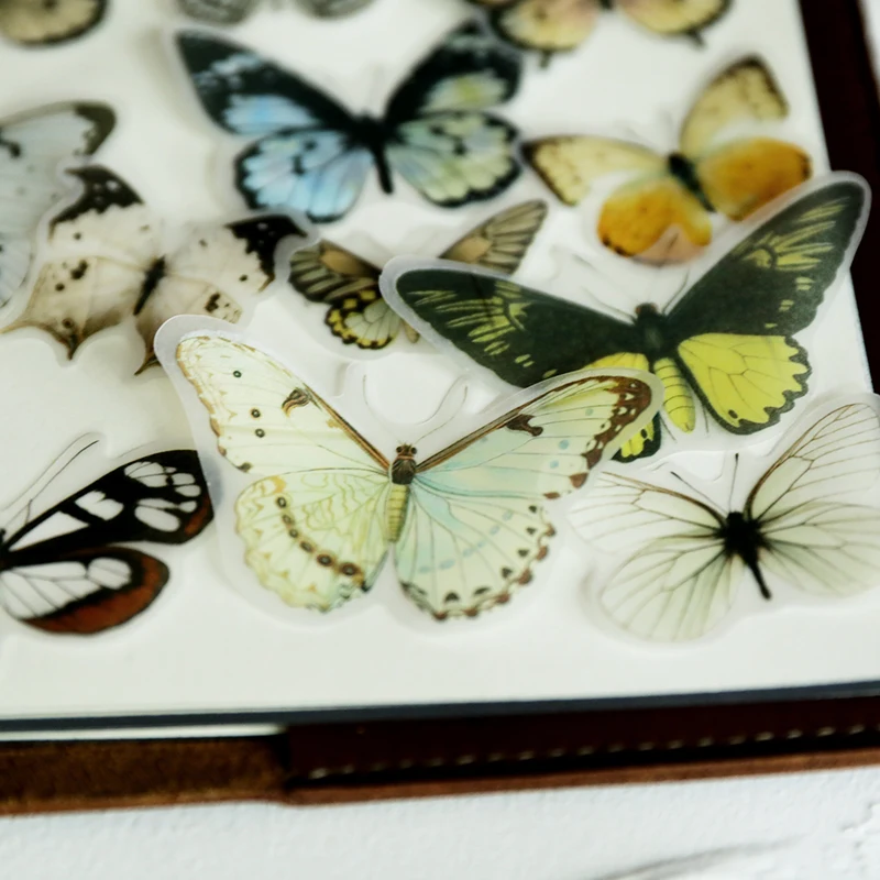 Ksccraft 80 шт бумажные наклейки с изображением бабочки для скрапбукинга Happy planner/Cardmaking/jouring Project