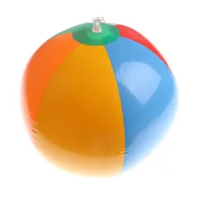 Мягкие надувные игрушки 25 см Радужный цвет надувной пляжный мяч морской бассейн Водный игровой мяч детский резиновый образовательный