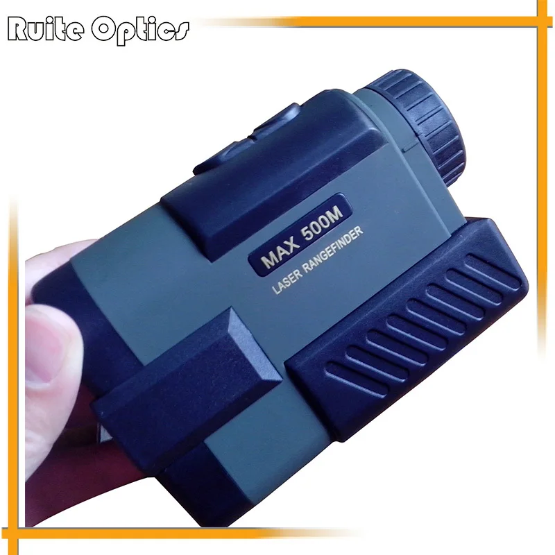 

500m Waterproof Distance Speed Laser Rangefinder Tactical Hunting Monocular Telescope Laser Distance Meter with Tripod Interface