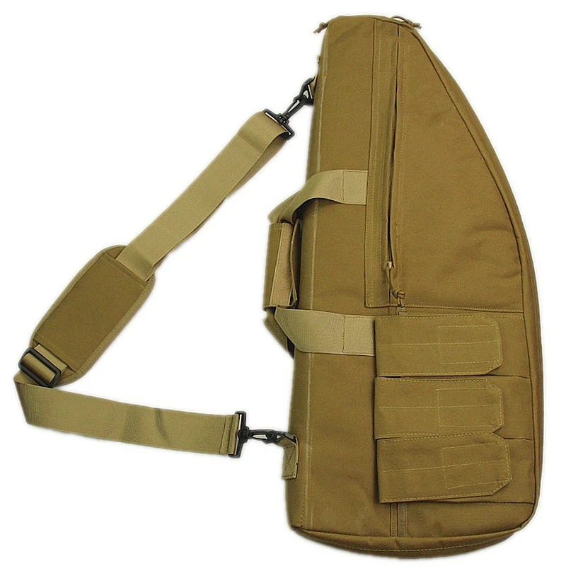 Горячая охотничий чехол для винтовки ружья тактическая мягкая сумка для оружия 70 см страйкбол Пейнтбол винтовка нейлоновая сумка на плечо для стрельбы на открытом воздухе