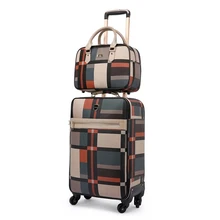 Хит! новая женская сумка для путешествий, кожаная сумка на колесиках, брендовые сумки, багажные наборы, мужские ретро чемодан на колесиках