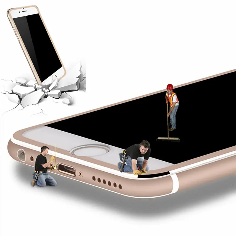  Für iphone 6 6s Plus X XS glas 3D volle Abdeckung Gehärtetem Glas auf iphone 7 8 Plus 5 5s se Bilds