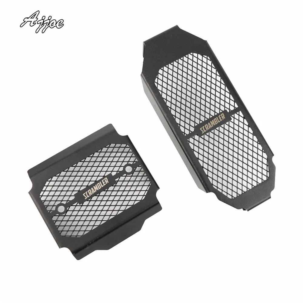 

Motorcycle Radiator Guard Oil Cooler Protective Cover For Ducati Scrambler 800 Scrambler800 2015 2016