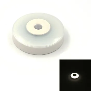 

1PC Night Lights Mini Wireless Infrared PIR Motion Sensor Ceiling Night Light Porch Lamp Wardrobe Wall Lamp Night Lights