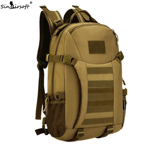 Bolsa do Esporte Sinairsoft Militar Tático Mochila 15 Polegadas Portátil Náilon Pesca Acampamento Caça Ajuste Bolsas 35l