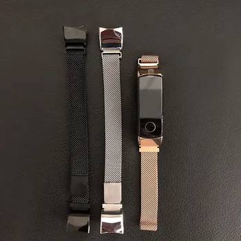 

For Honor Band 4 Strap Milanese Metal for Huawei Honor Band 4 Wristband Strap Stainless Steel Bracelet Replacement Watch Band