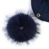 Geebro Women's Winter Beanie Knitted Ribbed Beanies Hat with Pompom Cap Solid Color Slouch Hats Skullies chapeu feminino DQ423M 6