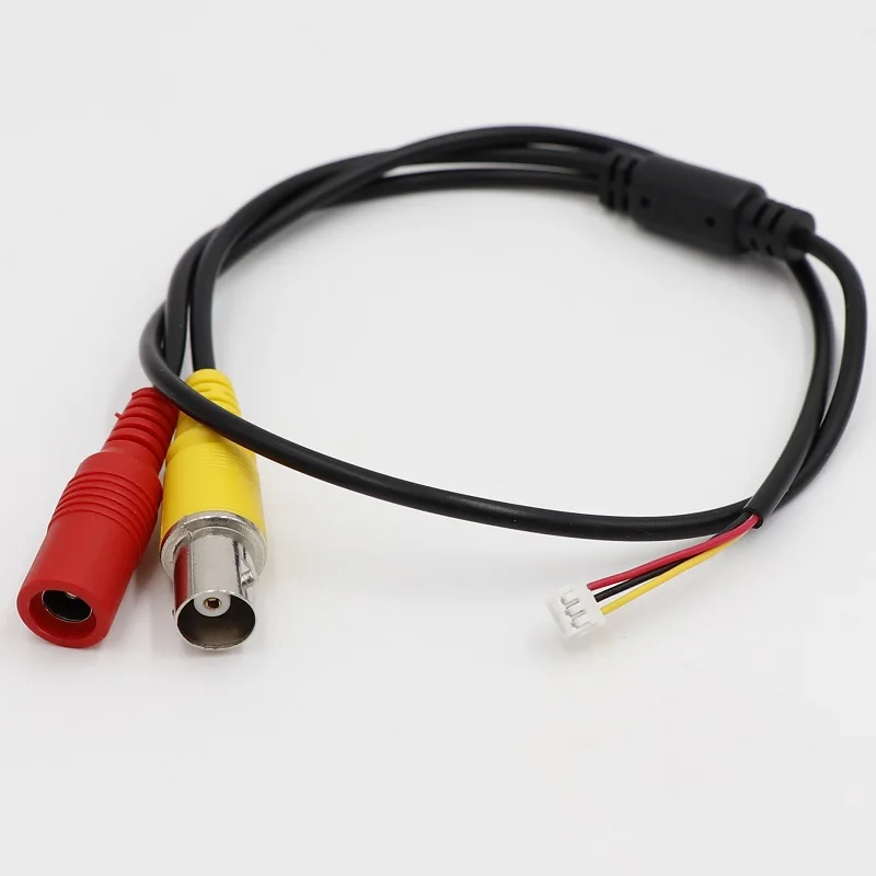 CCTV Camera 3 PIN 1.5mm 3core Video Cable,Cable length about 600mm,For