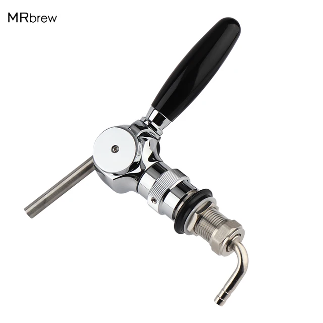Draft Beer Tap,beer faucet with flow controller, 30mm thread shank