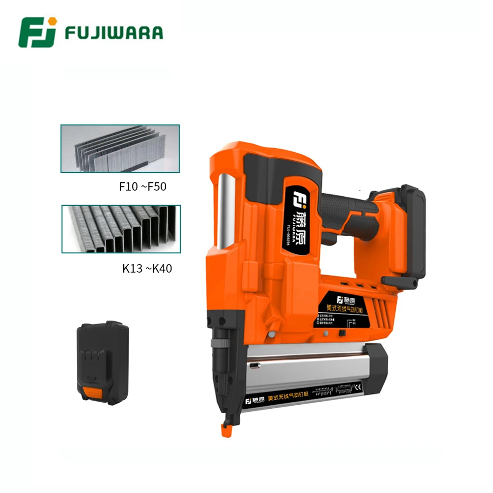 FUJIWARA Electric Nail Gun Singleuse/Doubleuse Nail Stapler 422J
