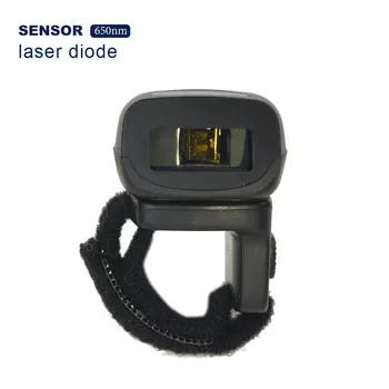 

FS03 Wearable Ring 1D Laser Scanner Bluetooth Barcode Scanner 32bit USB For IOS Android Windows Mac