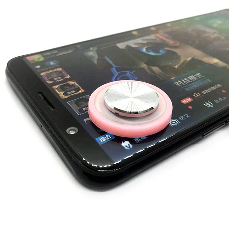 1 шт. круглый игровой джойстик мобильный телефон рокер для Iphone Android планшет металлический кнопочный контроллер с присоской