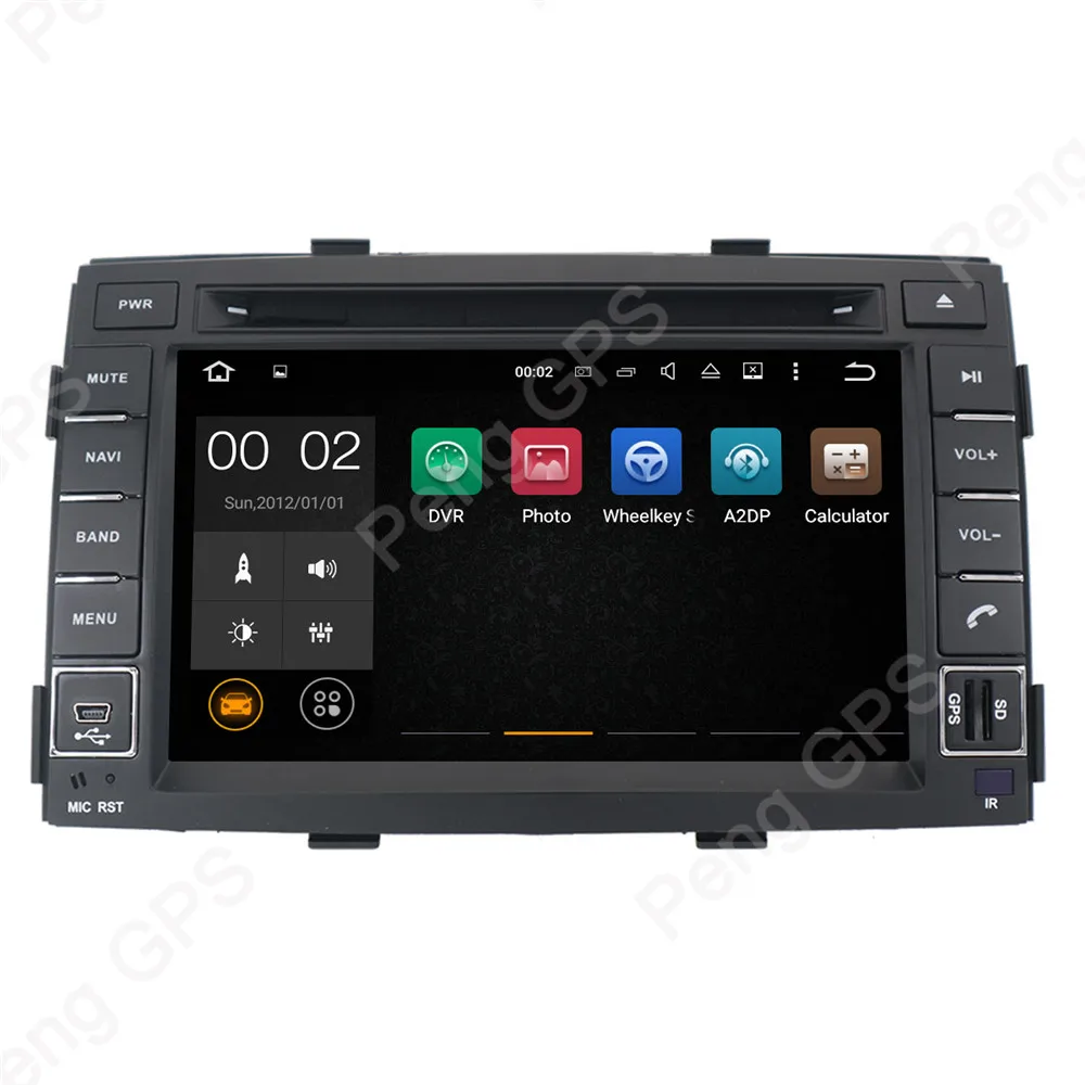 Cheap 4G+32G Octa Core 2 Din Stereo Android 8.0 Car Radio for Kia Sorento 2010-2012  GPS Navigation CD DVD Player Bluetooth headunit 2